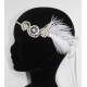 Headband Great Gatsby plumes